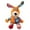 ZB Orange, variant on Carllg Dog Chew Toys for Aggressive Chewers, Indestructible Tough Durable Squeaky Interactive Dog Toys, Puppy Teeth Chew Fire Stick Toy for Small Medium Large Breed