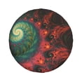 thumbnail image 1 of 15'' Abstract Weird Spins Spiral Tire Cover, Universal Spare Wheel Covers, Dust-Proof, Water-Proof, Sun-Proof and Corrosion-Proof, 1 of 9