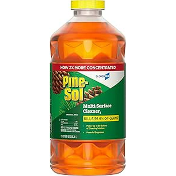Pine-Sol Multi-Surface Cleaner, CloroxPro, 2X Concentrated Formula, Original Pine, 80 Fl Oz