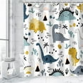 thumbnail image 3 of Kids Shower Curtain, Girls Shower Curtain, Boys Shower Curtain, Funny Words Teen Motivational Shower Curtains, 72W x 72H inch Extra Long Wide Shower Curtain with Hooks Kids Bathroom Decor, 3 of 6