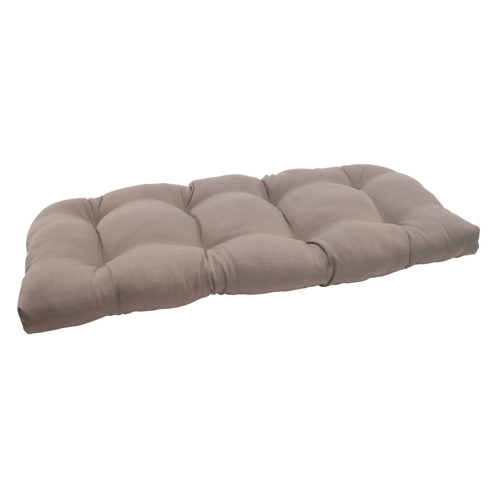 Pillow Perfect Outdoor/ Indoor Fresco Navy Wicker Loveseat Cushion 