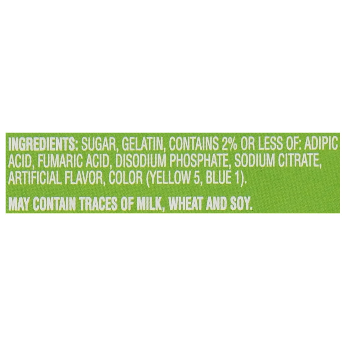 (6 pack) Great Value Lime Gelatin Dessert, Family Size, 6 oz