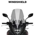 thumbnail image 2 of Motorcycle Windscreen Windshield Wind Deflector for Transparent, 2 of 5