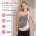 thumbnail image 2 of RUPOUN Maternity Belly Band – Back & Abdomen Support for Pregnant Women, Beige, 2 of 9