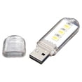 thumbnail image 1 of destyer Light USB-Shape Hard Lighting Power Supply Lamp Tablet Computer Keyboard Mini Lantern Supply for Garden Pathway Warm Light, 1 of 7