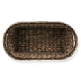thumbnail image 7 of Casafield Magazine Holder Basket with Handles, Espresso Dark Brown - Oval Water Hyacinth Storage Bin for Bathroom, Home Office, 7 of 7