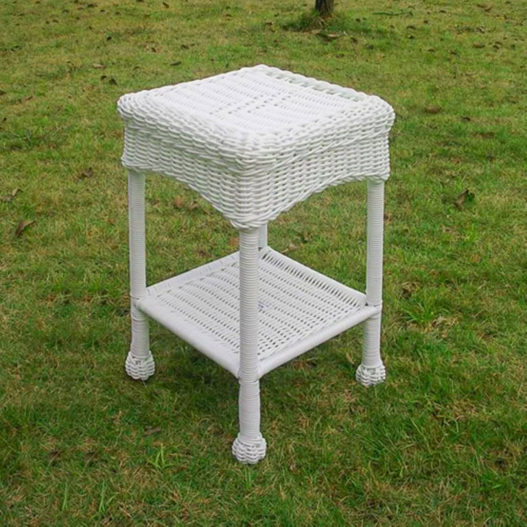 International Caravan Small PVC Resin Side Table International Caravan Small PVC Resin Side Table