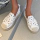 thumbnail image 2 of Amzcrzy Zapatos de mujer,Zapatos de mujer,Zapatillas de mujer, Sandalias planas de mujer, sandalias de playa para mujer, zapatillas casuales antideslizantes de verano Sandalias Mujer Zapatillas De Ca, 2 of 4