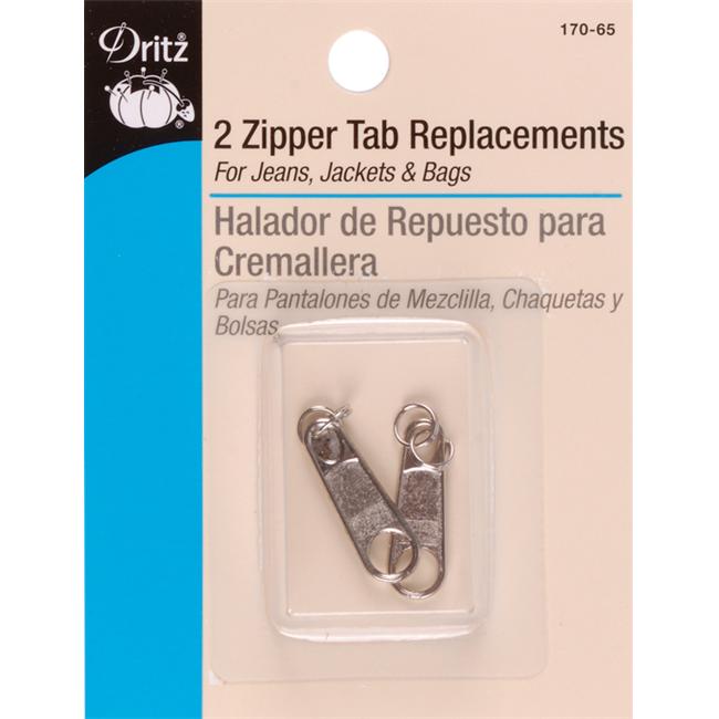 Dritz 32423 Zipper Tab Replacement 2PkgNickel Walmart Canada