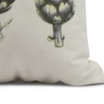 thumbnail image 2 of Simply Daisy, 16" x 16" Artichoke Outdoor Pillow, Green, 2 of 2