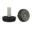 thumbnail image 1 of Niveladores de muebles Unique Bargains, altura ajustable de 11mm a 25mm, rosca M10 x 25mm, 4 piezas, 1 of 4