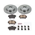 thumbnail image 3 of Power Stop Rear Stock Replacement Brake Pad and Rotor Kit KOE1306, 3 of 8