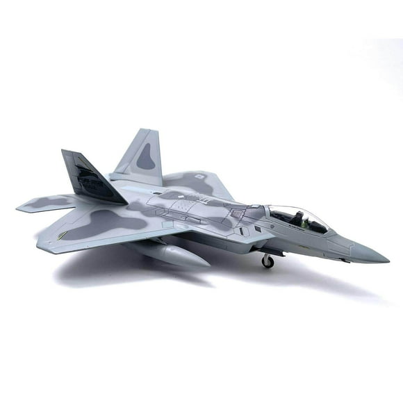 destyer USA Airlines F-22 Raptor Airplane Model Fighter Aircraft 1/100 DieCast Model