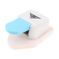 thumbnail image 4 of Perforadora de esquinas, perforadora de agujeros para manualidades, suministros para scrapbooking, patrón en forma de triángulo para elaboración de Flor triangular, 4 of 8
