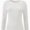 White, variant on Womens Pullover Long Sleeve Crewneck Shirts Ribbed Knit Slim Fitted Casual Jumper Tops