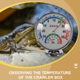 thumbnail image 3 of OULII Reptile Temperature and Humidity Gauge Multi Plastic for Home Use Space Saving Dual Gauge 3.5 x 3.5 x 1.5 Inches, 3 of 8