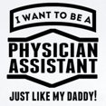thumbnail image 2 of CafePress - Physician Assistant Just Like My Daddy Body Suit - Baby Light Bodysuit, Size Newborn - 24 Months, 2 of 4