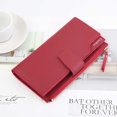 thumbnail image 2 of ZTTD Women Wallet Long Zipper Wallet Clutch Bag Female Fashion Three-Fold Purse, 2 of 2