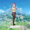 DraggmePartty Genshin Impact Action Figure Cosplay Acrylic Stands Game Character Zhongli Model Plate