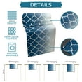 thumbnail image 6 of Morocco Blue Gradient Table Runner Home Wedding Decor Table Flag Mat Table Centerpieces Decoration Party Dining Long Tablecloth, 6 of 6