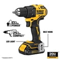 thumbnail image 5 of DEWALT DCD708B Atomic 20V Max* Brushless Cordless Compact 1/2 in. Drill/Driver (Tool Only), 5 of 5