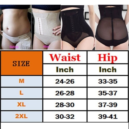 Women Body Shaper Control Slim Tummy Corset High Waist Shapewear Panty  Underwear