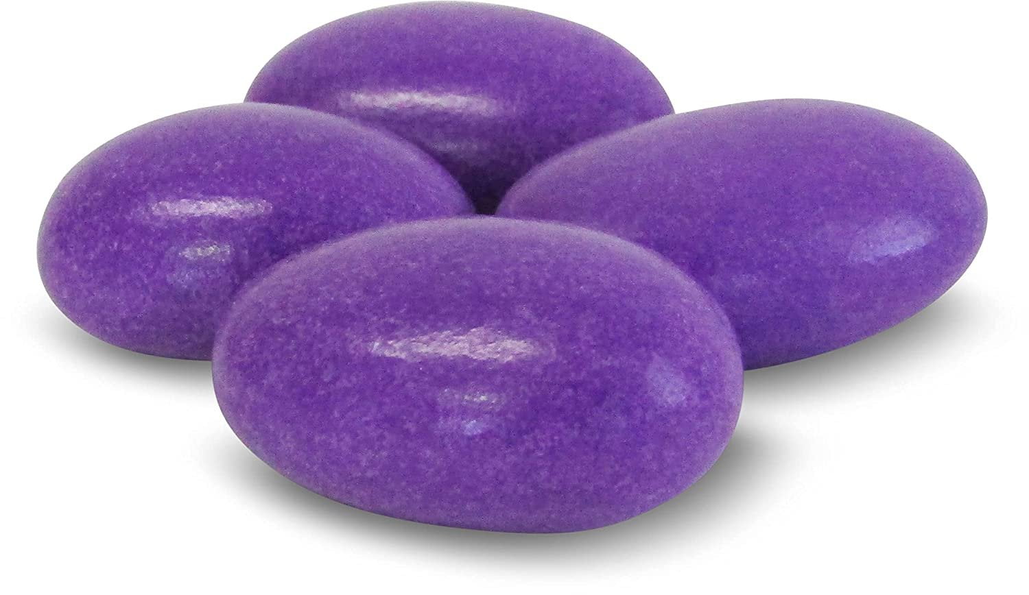 Purple Jordan Almonds by Its Delish, 2 LBS Bulk  Sugared Almond Nut with Sweet Hard Candy Coating - Bulk Wedding Favors, Bridal and Baby Showers, Party Buffets - USA Made, Vegan & Kosher