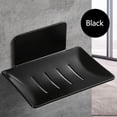 thumbnail image 4 of Practical Soap Dishes Soap Holder without drilling for Bath Sink-Nicely Fits Into Amenity Tray-Easy to Clean, Highly Durable,Black, 4 of 9