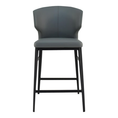 Gothic Counter Stool Grey - Modern Bar Stool for Kitchen Island - HomeStock Furniture