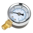 thumbnail image 2 of Testeur de Pression d'Air Mini Manomètre Compresseur d'Air Manomètre à Vide Hydraulique 200 PSI, 2 of 7