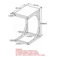 thumbnail image 2 of Viva Lifestyle TABLE d'Appoint pour Furiture - Naturel, 2 of 2