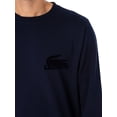 thumbnail image 4 of Lacoste Lounge Logo Sweatshirt, Blue, 4 of 6