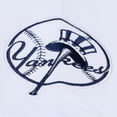 thumbnail image 5 of Men's Mitchell & Ness  White New York Yankees Cooperstown Collection Arctic T-Shirt, 5 of 6