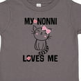 thumbnail image 4 of Inktastic Nonni Loves Me Granddaughter Kitty Cat Girls Toddler T-Shirt, 4 of 5