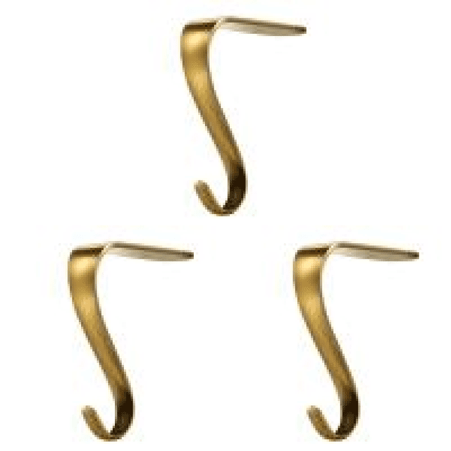 Ganchos para soportes, colgador multiusos para medias navideñas para decoraciones de Año Nuevo, 1 unidad