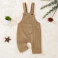 Baby Girls Pants Boys Winter Fashion Solid Suspender Hiking Pants for