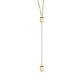 thumbnail image 2 of Angara Collier Péridot Naturel - Collier Style Lariat Péridot Rond 1.1 ct en Or Jaune 14K pour Femmes, 2 of 8
