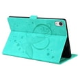 thumbnail image 5 of SaniMore Case for iPad 10th Generation 10.9" 2022, PU Leather Case with Embossed Butterfly Shockproof TPU Back Card/Pen Holder Anti-slip Stand Full Protective Fashion Wallet Case for iPad 2022, Green, 5 of 10