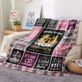 thumbnail image 3 of Gifts for Wife Blanket for Men Women Wife Her Couple, Romantic Marriage Gifts for Her Throw Blanket,Happy Anniversary to My Wife from Husband, Valentines Gift Idea 50x60, 3 of 6
