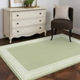 thumbnail image 5 of Sage Green Greek Key Area Rug 4x6 Washable Rug Non Slip Geometric Greece Ancient Farmhouse Geo Large Area Rug Indoor Floor Carpet for Entryway Bedroom Kitchen Living Room Office Dining Room Nursery, 5 of 8