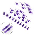 thumbnail image 5 of 10/28Pcs Purple Glue Tabs Dent Removal Tool Puller Lifter Tool Car Body Glue Tabs Auto Paintless Dent Repair Glue Tabs New, 5 of 5