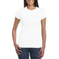 thumbnail image 2 of Gildan T-Shirt à Manches Courtes Style Doux pour Femmes, 2 of 5