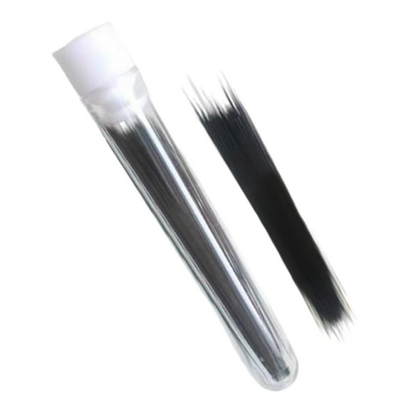 Faux Cat Whiskers Artificial Animal Beard Multifunción Fácil de usar Bigotes de juguetes rellenos para proyectos de fieltro Accesorios de bricolaje 018 mm