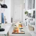 thumbnail image 4 of Yayeee Runner Rug for Bedroom 2'x6' Machine Washable Hallway Non Slip Mat, Cartoon Plants, 4 of 8