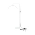 thumbnail image 1 of Lámpara de pestañas de maquillaje de luz de salón de belleza de medio círculo giratoria de 360 grados con Clip de teléfono luces LED profesionales con Blanco jinwen Luz de piso, 1 of 8