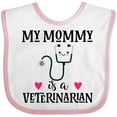 thumbnail image 3 of Inktastic Veterinarian Mommy Vet Boys or Girls Baby Bib, 3 of 4