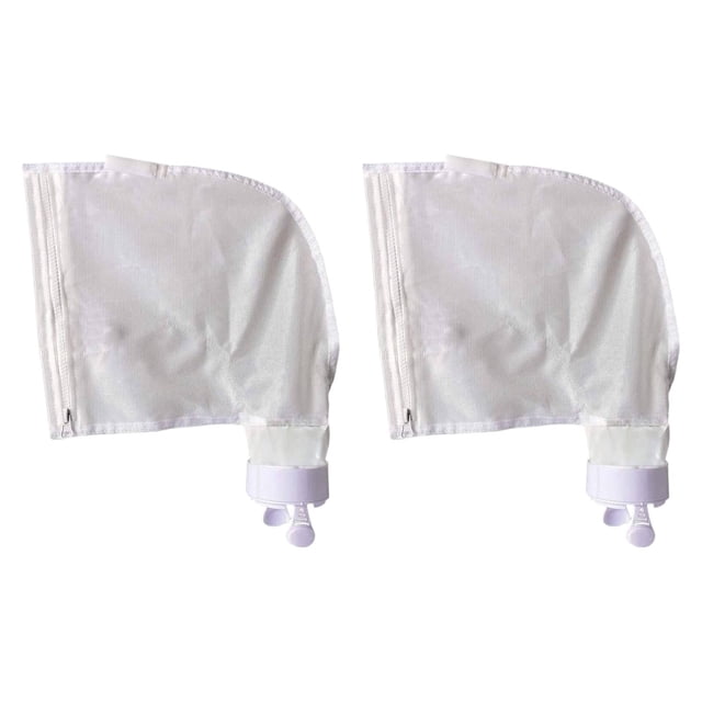 2x bolsas de piscina limpiadora bolsas de filtro con cremallera bolsas de cierre con cremallera bolsos de desechos para accesorios de piscina