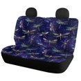 thumbnail image 2 of Pzuqiu Dragonfly Pattern Car Seat Covers 3 Pieces Car Seat Covers Set Breathable Full Set Suitable for Trucks Cars, 2 of 10
