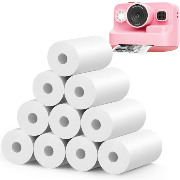 Papel de recarga instantánea para cámara MIARALA para niños, 10 unidades