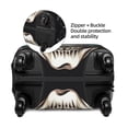 thumbnail image 2 of Pofeuu Bow Flower Skull Print Luggage Suitcase Cover Protector Luggage Washable Covers Aesthetic for 18/24/28/32 inch Luggage（No luggage included）-Medium, 2 of 7